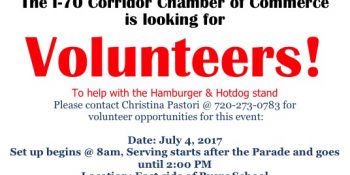 Chamber seeks volunteers for Byers Fourth