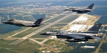 Colorado Air National Guard conducts F-16 fighter jet July 4 flyover