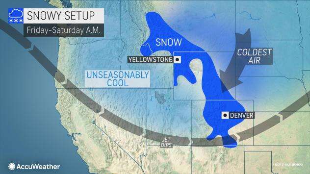 May in the Mile High City: Heavy snowfall forecast for Denver area