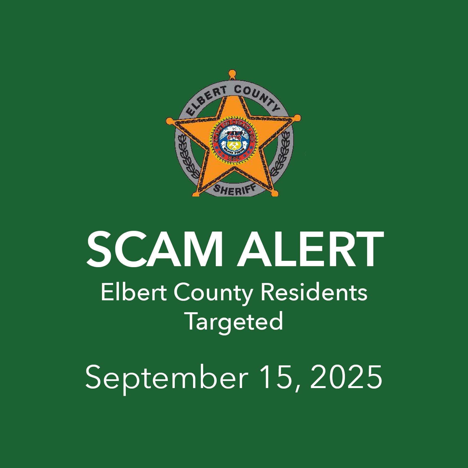 Scam Alert